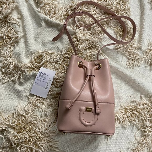 Salvatore Ferragamo Handbags - Salvatore Ferragamo City Quilted Gancio Bucket Bag